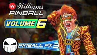 A Look At Williams Pinball Volume 6! - Dr. Dude, Space Station, & Funhouse