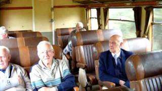 preview picture of video 'Vulcan railcar run to Pukerangi - riding in the railcar'
