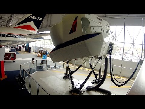 Non-Pilot tries & FAILS to Land Airliner = epic crash - 737-200 full motion Level D sim