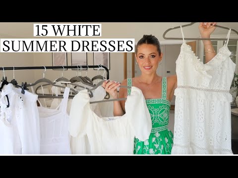 15 OF THE BEST WHITE SUMMER DRESSES