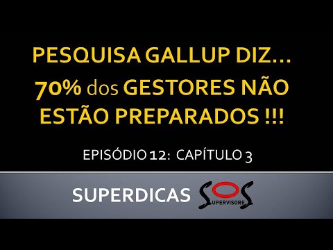 PESQUISA GALLUP...  70% DOS GESTORES NÃO ESTÃO PREPARADOS!
