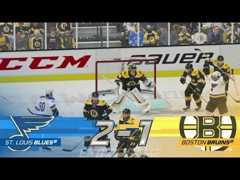 NHL 20 - Stanley Cup Final 2019: St Louis Blues v Boston Bruins Gameplay [1080p 60FPS HD]
