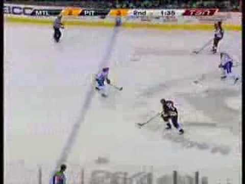 Andrei Markov gets undressed by Jarkko Ruutu