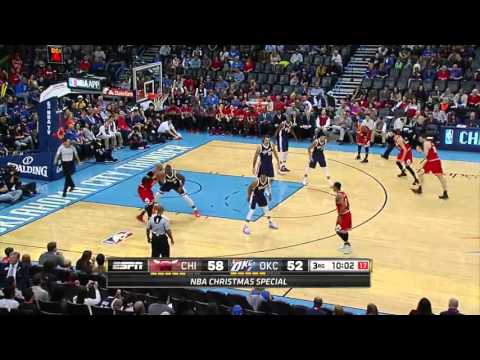 Derricke Rose vs Oklahoma City Thunder 25.12.2015 (19Pts)