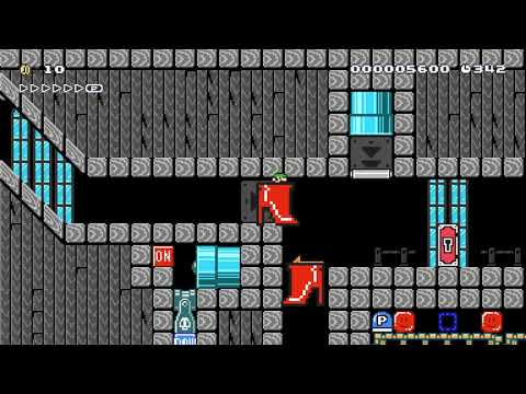 SMM2 Courses #4 - Booting Up the Switch! (Easy) by Dynasteel