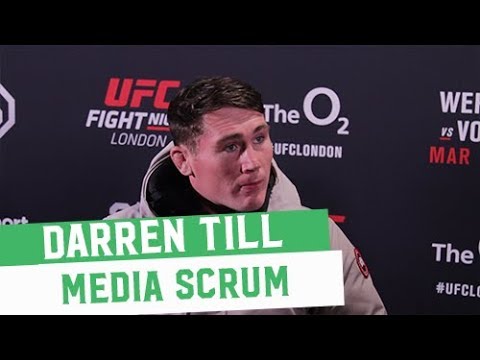 UFC London: Darren Till Media Scrum