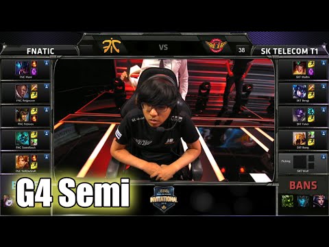 SK Telecom T1 vs Fnatic | Game 4 Semi Finals Mid Season Invitational 2015 | SKT vs FNC G4 MSI 60FPS
