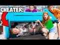 Using A Couch To Cheat In Hide And Seek