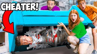 Using a Couch to Cheat in Hide and Seek