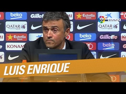 Press conference Luis Enrique: "Lo dejo por la forma intensa que tengo de vivir la profesión"