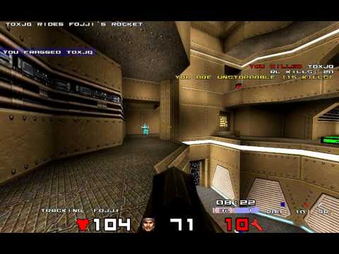 QuakeCon 2007 Toxjq vs Fojji (Toxic vs Fox) Quad Damage Tournament Final - QuakeWorld Part2