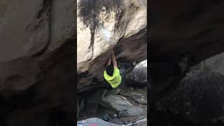 Video thumbnail of Total Éclipse, 8a+. Fontainebleau