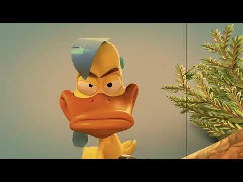 Paperotti OLD MOVIE Christmas Tree Short Quacky Christmas Paperotti