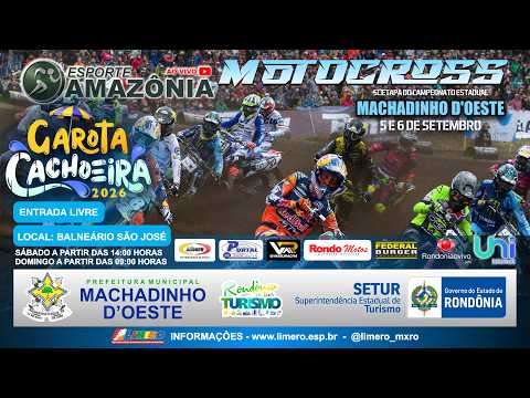MACHADINHO DO OESTE 5ª ETAPA DO CAMPEONATO ESTADUAL RONDONIENSE DE MOTOCROSS