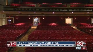 Fox Theater now debt free