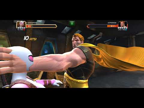 MCOC - Variant 1.1.1 100% Powergain Hyperion