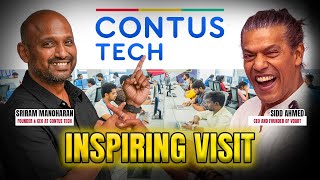 Inspiring Session at CONTUS Tech! 🙌🔥 | Sriram Manoharan | Sidd Ahmed