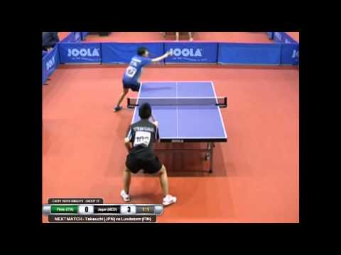 ITTF 2014 Czech Junior & Cadet Open Collin Jager (NED) vs. Daniele Pinto (ITA)