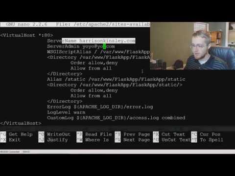 Flask Web Development in Python - 2 - Your first Flask Web App