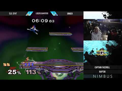 Nimbus #70 - CLG. SFAT (Fox) VS Ginger (Falco) - SSBM Losers Quarter-Final