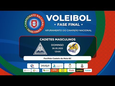 AA ESPINHO x GAMA BARROS V - FASE FINAL CADETES MASCULINOS 2023 - 5º/6º LUGAR