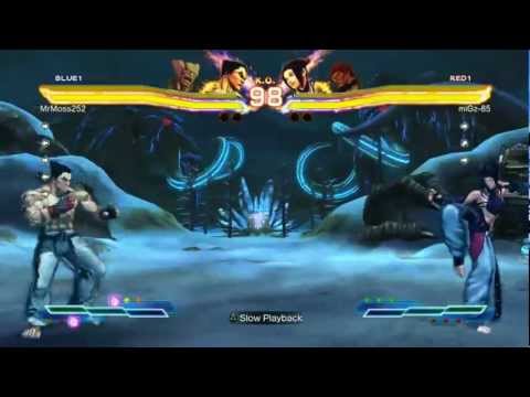 SFXT: MrMoss252 (Kazuya/Heihachi) vs miGz-85 (Juri/Akuma)