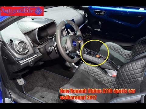 Thumbnail for New Renault Alpine A110 sports car walkaround 2017 by Renault, Sports car, WiLL, Car