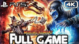 MORTAL KOMBAT 9 PS5 Story Gameplay Walkthrough FULL GAME (4K 60FPS) No Commentary