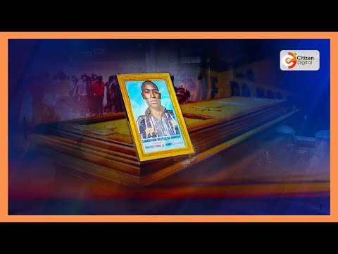 Garshon Mutisya aliyeuwawa na polisi wakati wa maandamano amezikwa