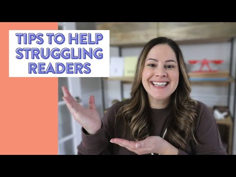 5 Tips to Help Struggling Readers // Help Struggling Readers at Home or in School
