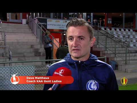 KAA Gent ladies vs KSK Heist 9 1 verslag Sportbeat