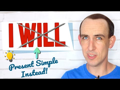 🤔 How to use the PRESENT TENSE to talk about the FUTURE ➡️
