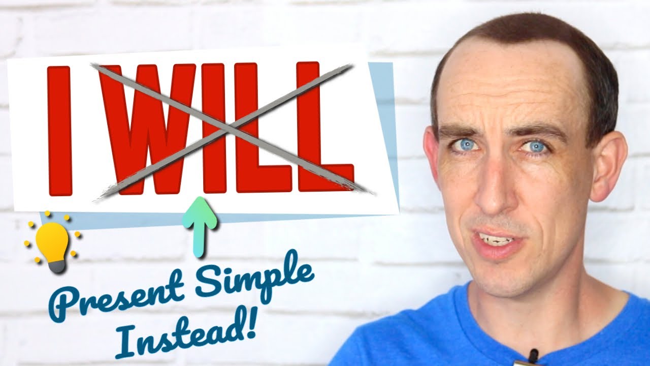 🤔 How to use the PRESENT TENSE to talk about the FUTURE ➡️