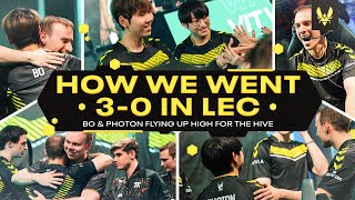 Bo and Photon's first game in LEC | LEC Team Vitality Vlog
