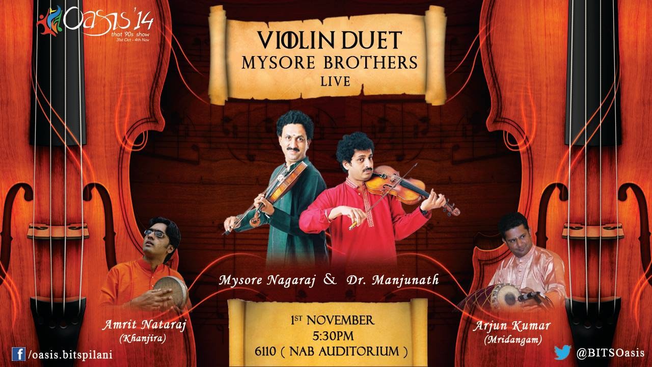 Mysore Brothers @ BITS Pilani 2014 - 02 Vatapi - Hamsadhwani