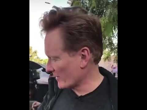 Conan O'Brien enjoy the time in Haiti !