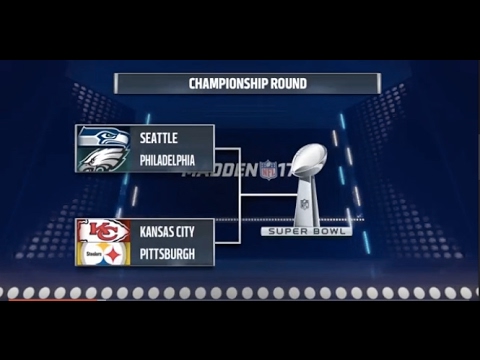 Madden 17 career mode ep14 Nate Truselo Wr S2 The playoffs "CONFERENCE TITLE / SUPER BOWL"