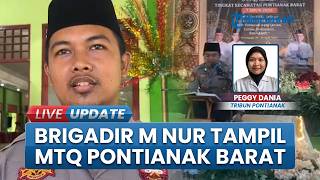 MTQ Pontianak Barat Diikuti 200 Peserta, Brigadir Muhammad Nur Turut Tampil di Cabang Tilawah