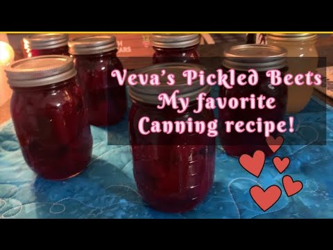 Canning Veva’s Pickled Beet Recipe-THE BEST PICKLED BEETS!!