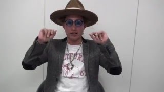 【平井 大】 平井 大 Live Tour 2016〜LOCALS ONLY〜 コメント