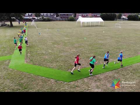 Meadow Community School's Daily Mile Track