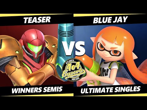 4o4 Smash Night 24 Winners Semis - Teaser (Samus) Vs. Blue Jay (Inkling) SSBU Ultimate Tournament