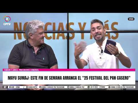 📌Mayu Sumaj: Este fin de semana arranca el "25 Festival del Pan Casero"