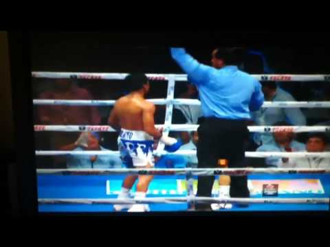 Chocolatito TKO over Salado