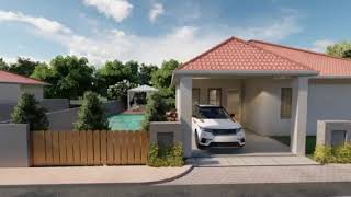 New Estate of Eco-Friendly 3 Bed Private Pool Villas in a Peaceful Area just outside of Hua Hin