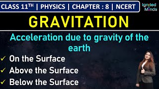 Class 11th Physics | Acceleration Due to Gravity of the Earth | Chapter 8: Gravitation | NCERT