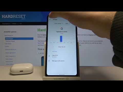 How to Check Number of Apps Opened Each Day in Nokia 5.4?