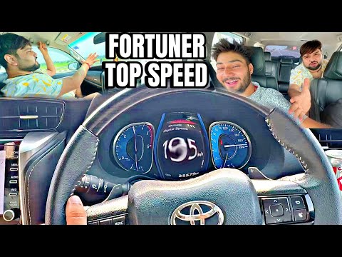 I am just SHOCKED! 😮 Toyota Fortuner 2024 TOP SPEED Test (Diesel)