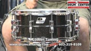 Video thumbnail for Ludwig 6.5x14 Acrolite Snare Drum, Black Galaxy Finish by Drum Center of Portsmouth