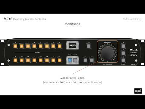 SPL MC16 |  Video-Anleitung DE